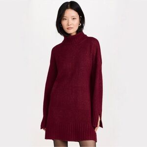Favorite Daughter The St. James Dress in Vineyard (Burgundy/Maroon)
